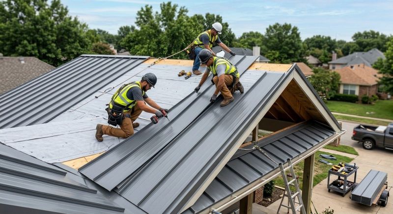 Aluminum Roof Installation in Fulton County, GA