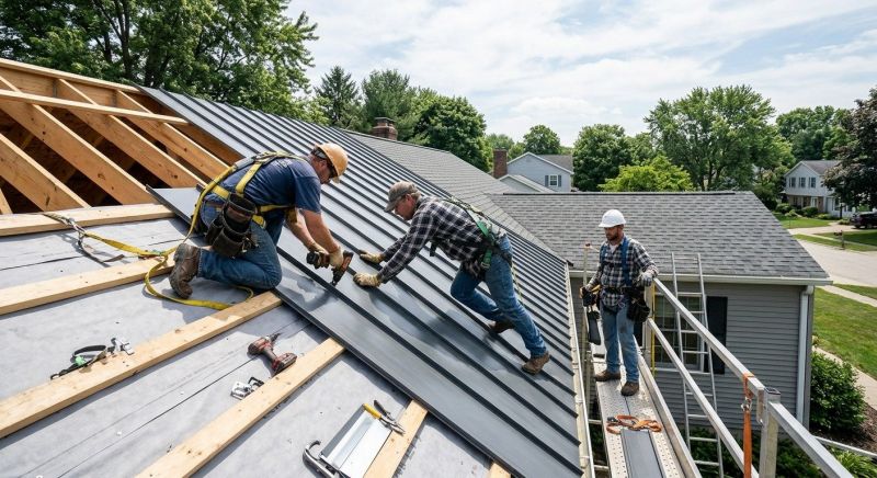 Aluminum Roof Installation in Henry County, GA