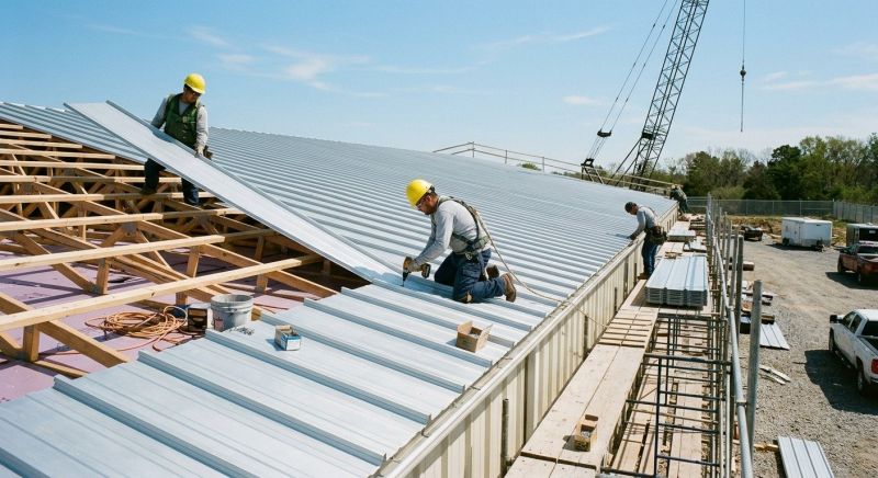 Aluminum Roof Installation in Suwanee, GA