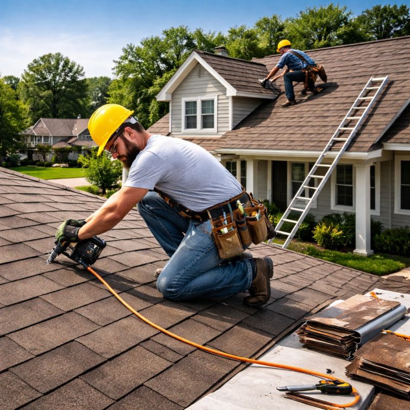 Asphalt Shingles Installation in Lawrenceville, GA