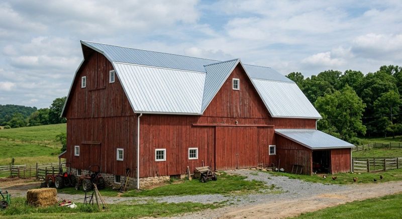 Barn Roof Replacement in Duluth, GA