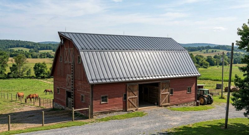 Barn Roof Replacement in Gwinnett County, GA