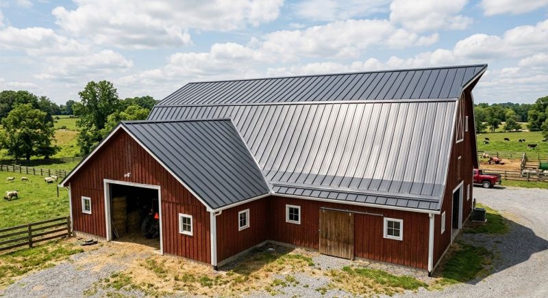 Barn Roof Replacement in Monroe, GA