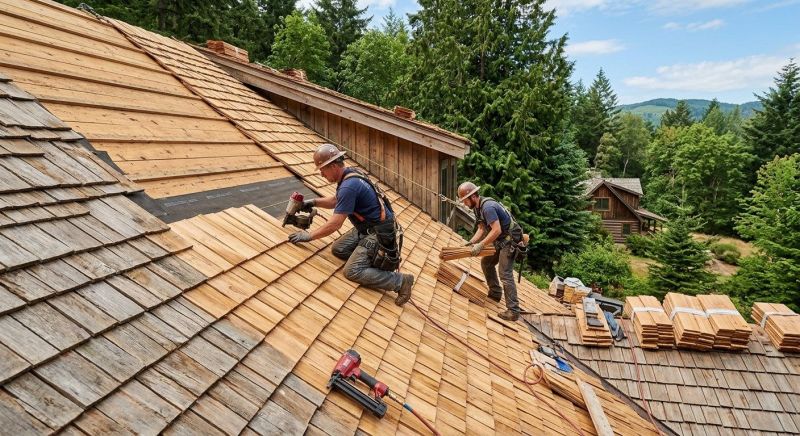 Cedar Roof Installation in Covington, GA