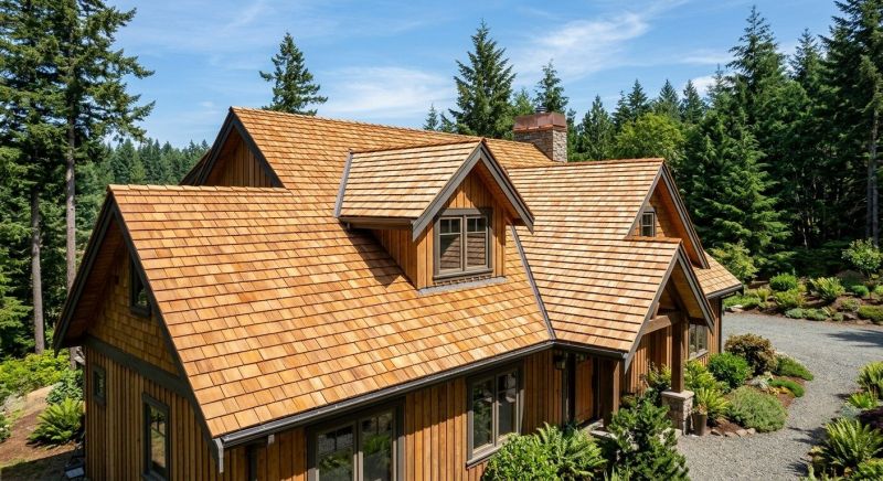 Cedar Roof Installation in Fulton County, GA