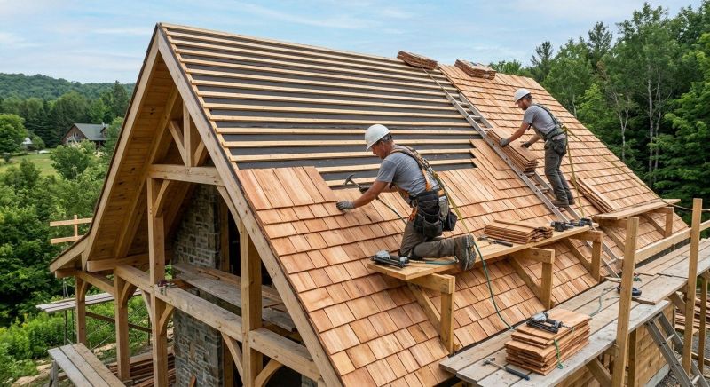 Cedar Roof Installation in Henry County, GA
