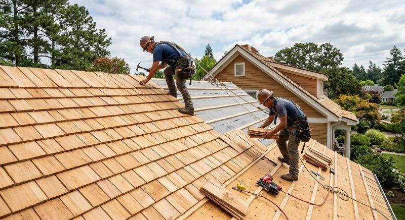 Cedar Roof Installation in Lovejoy, GA
