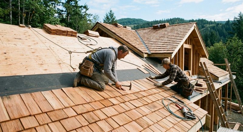 Cedar Roof Installation in Walton County, GA