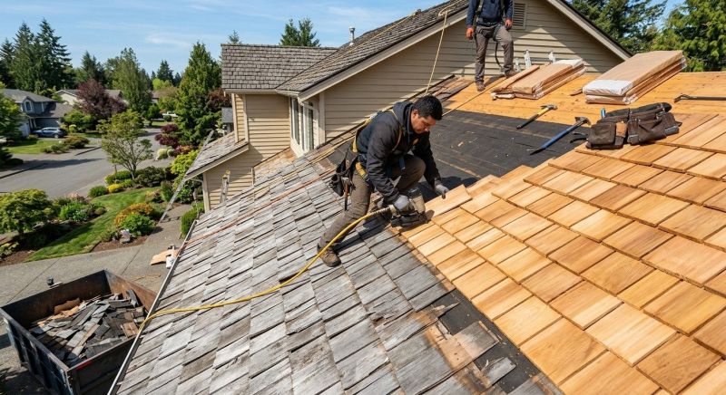 Cedar Shingles Replacement in Henry County, GA