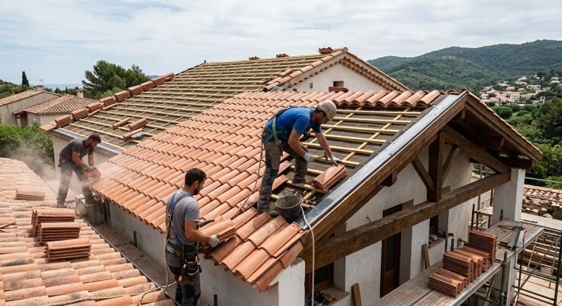 Clay Tile Roofing Installation in Lithonia, GA