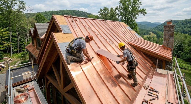 Copper Roof Installation in Lithonia, GA