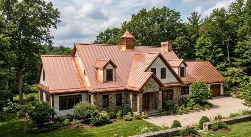 Copper Roof Replacement in Lithonia, GA