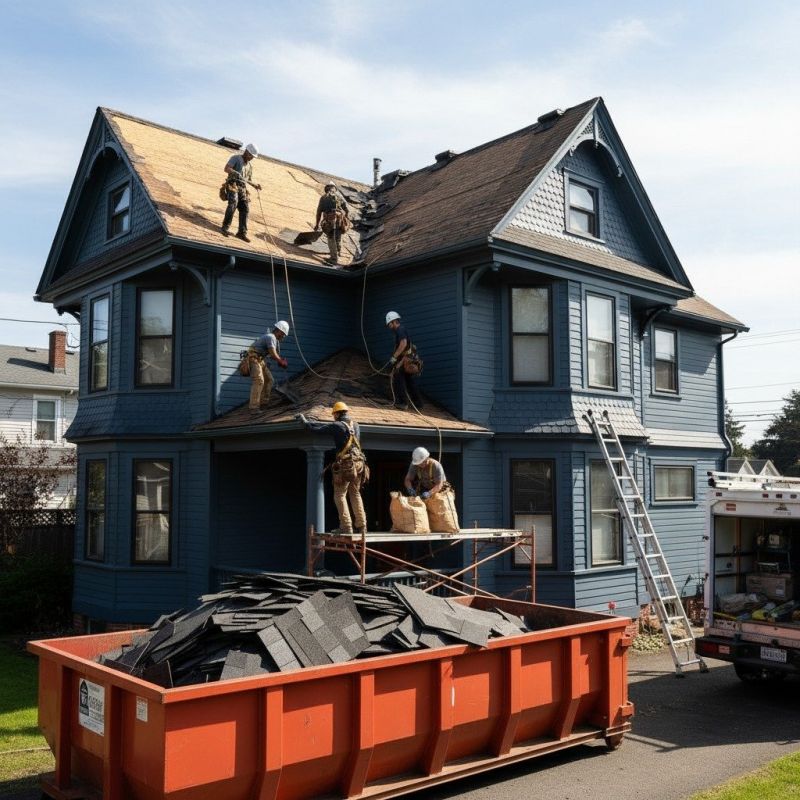 Damaged Roof Replacement in Conyers, GA