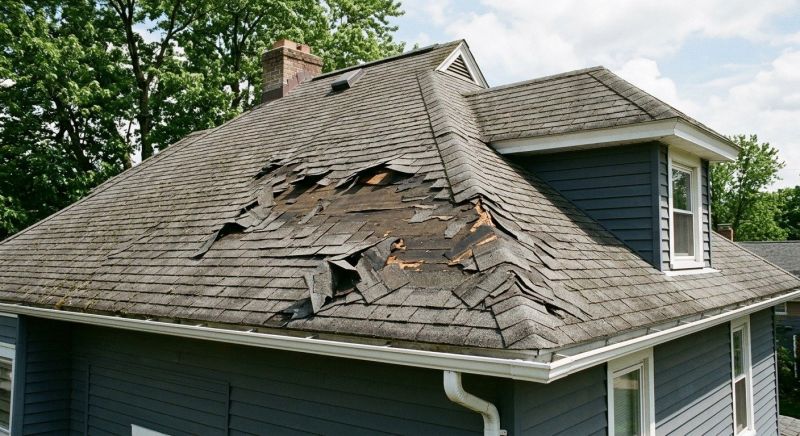 Damaged Roof Replacement in Grayson, GA