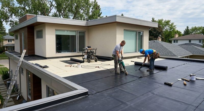 Flat Roof Installation in Conyers, GA