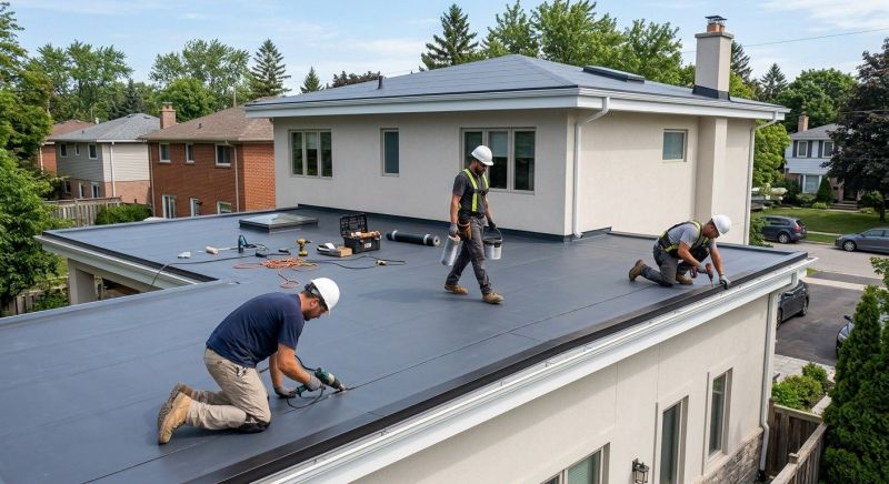 Flat Roof Installation in Fulton County, GA