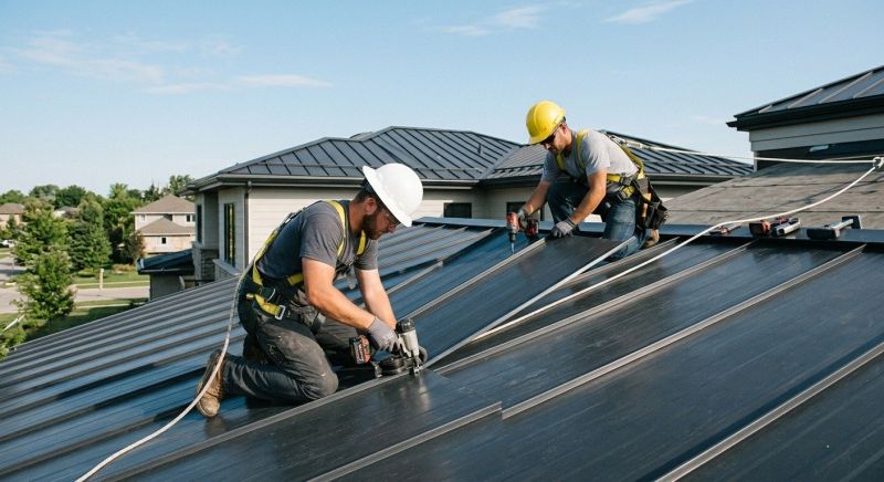 Metal Roof Installation in Hampton, GA