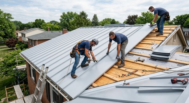 Metal Roof Installation in Hampton, GA