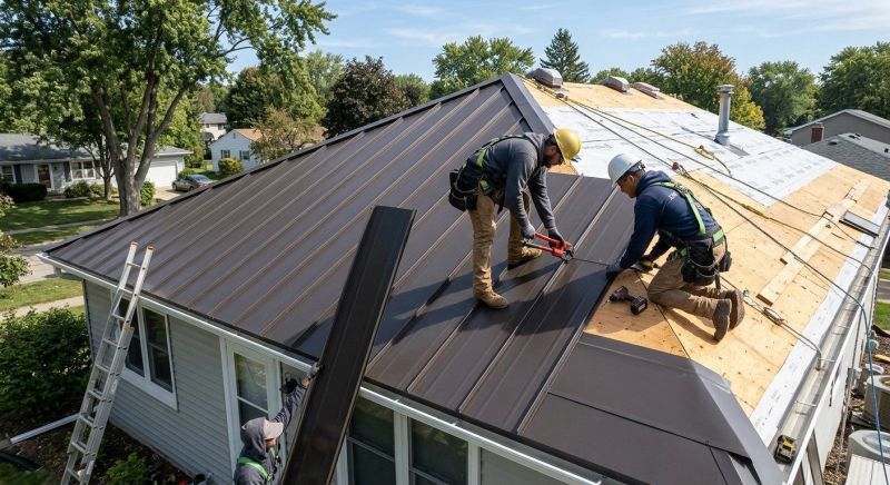 Metal Roof Installation in Hampton, GA