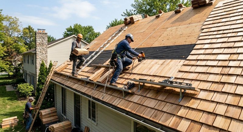 Shake Roof Replacement in Snellville, GA