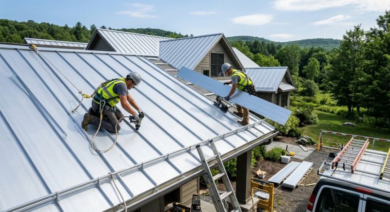 Sheet Roofing Installation in Duluth, GA