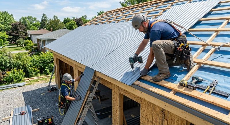 Sheet Roofing Installation in Newton County, GA