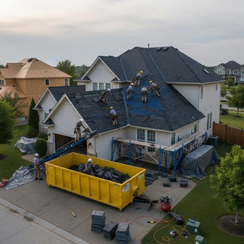 Shingle Roof Replacement in Forest Park, GA