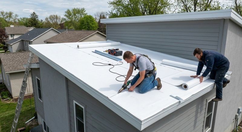 Single Ply Roof Installation in Lithonia, GA