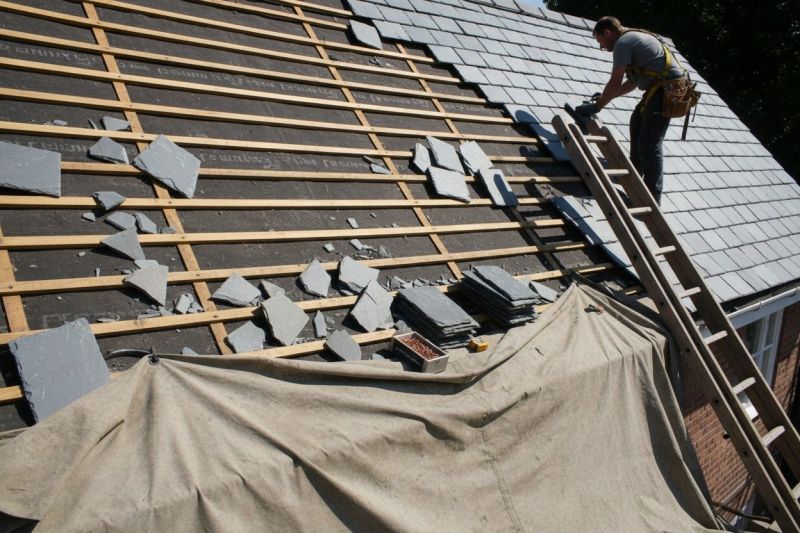 Slate Roof Replacement in Forest Park, GA