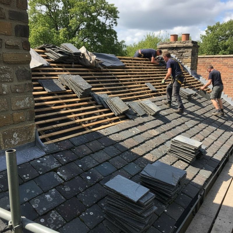 Slate Roof Replacement in Tucker, GA
