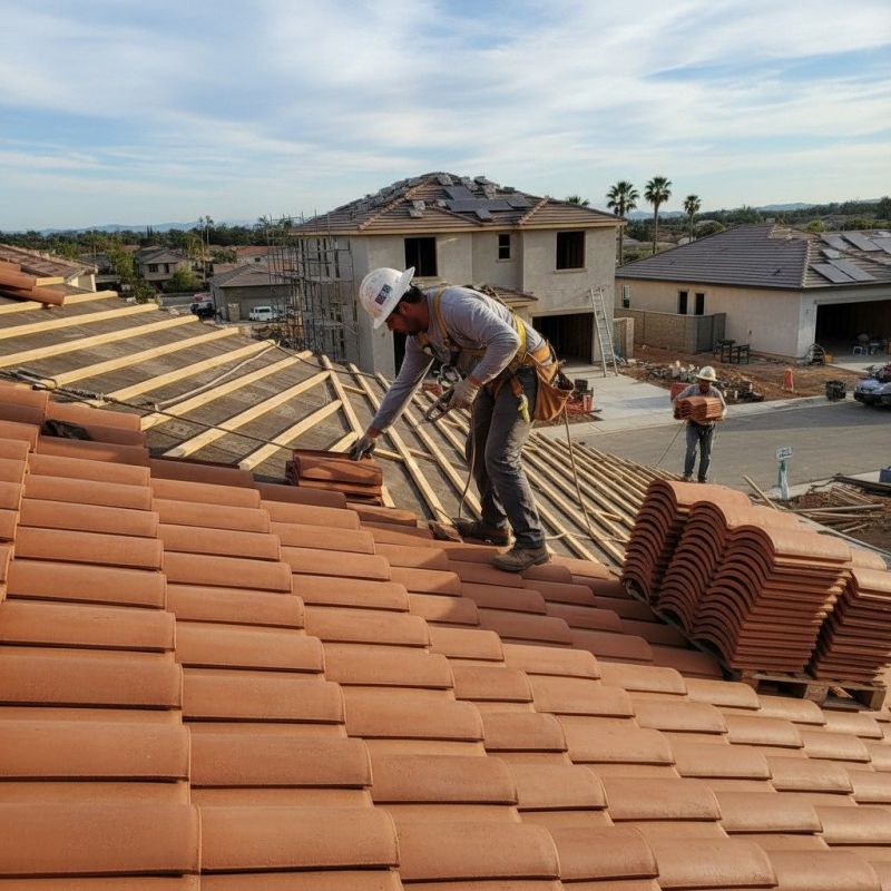 Tile Roof Replacement in Ellenwood, GA