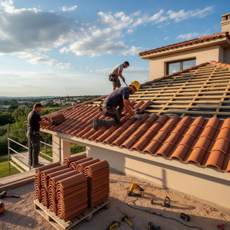 Tile Roof Replacement in Suwanee, GA