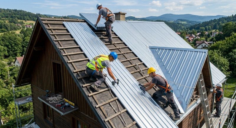 Tin Roof Installation in Grayson, GA