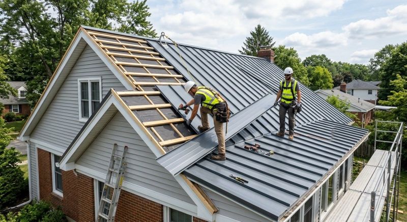 Tin Roof Installation in Oxford, GA
