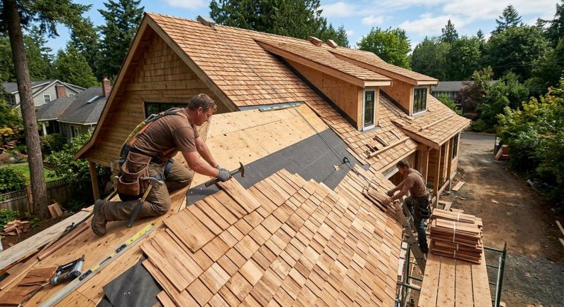 Wood Roofing Installation in Decatur, GA