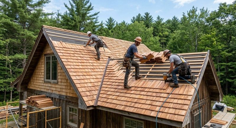 Wood Roofing Installation in Gwinnett County, GA
