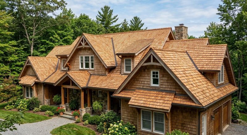 Wood Roofing Installation in Hampton, GA