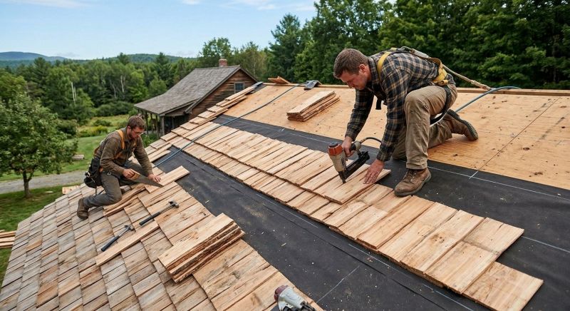 Wood Roofing Installation in Lithonia, GA