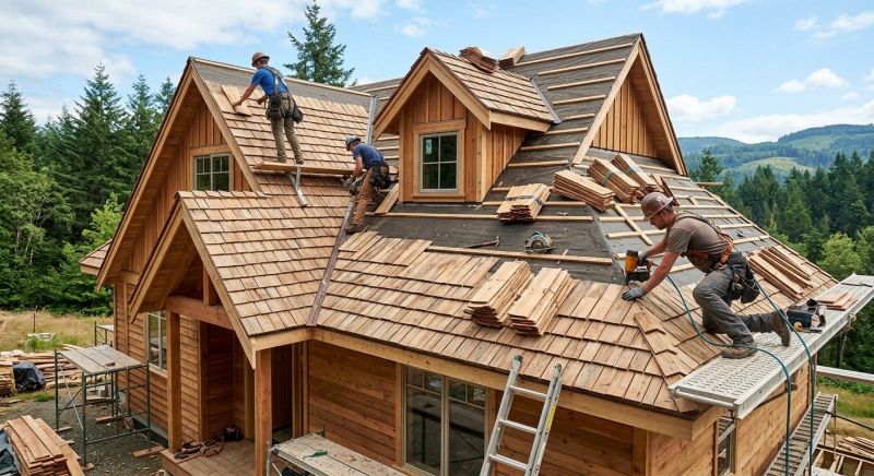 Wood Roofing Installation in Monroe, GA