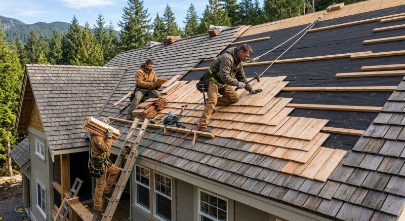 Wood Roofing Installation in Monroe, GA